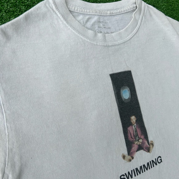 Mac Miller Swimming Band Tour T-Shirt - Picture 2 of 3